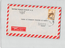 AG1675  02 OZTURK IHRACAT ITHALAT  IZMIR  TO GENOVA - AIR MAIL - Storia Postale