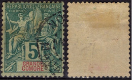 GRANDE COMORE Poste  4 (o) Used Type Groupe Classique 1897 [ColCla] (CV 6 €) - Neufs