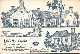 Virginia Richmond Colony Inn And Cottages - Richmond