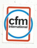 Autocollant , Aviation ,avion, Moteur, CFM International - Adesivi