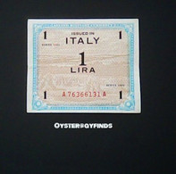 Italy 1943: 1 Lira - Geallieerde Bezetting Tweede Wereldoorlog