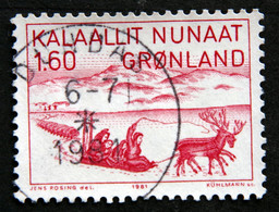 Greenland 1981 Kunst  MiNr.128   ( Lot E 1934  ) - Gebruikt