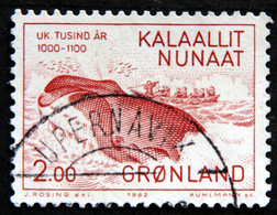 Greenland 1982 Millenium Jub. Whaling MiNr.138  ( Lot E 1937 ) - Gebruikt