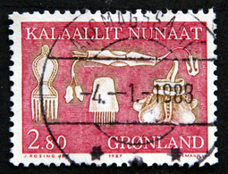 Greenland 1987  Inuit Artefacts Sewing Needles, MiNr.174  ( Lot E 1945) - Gebruikt