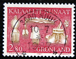 Greenland 1987  Inuit Artefacts Sewing Needles, MiNr.174  ( Lot E 1946) - Gebruikt