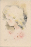 22-7-1888  Portrait De Jeune Femme Signé André PENAC - Other & Unclassified