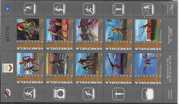 Venezuela Mnh ** 1998 Sheet 16 Euros - Venezuela