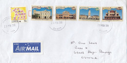 GOOD AUSTRALIA Postal Cover To ESTONIA 2019 - Good Stamped: Architecture - Cartas & Documentos