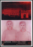 ESPAÑA SPAIN (2022) - Tarjeta Tu Sello Prefranqueada Sanfermines Pamplona Iruña Centenario Plaza Toros, Bullring, Arène - 1931-....