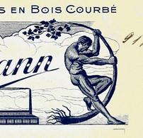 1930 ART DECO ART NOUVEAU MEUBLES EN BOIS COURBE W. BAUMANN à COLOMBIER FONTAINE (Doubs)pour G.Chadirac à Pouxeux Vosges - Reino Unido