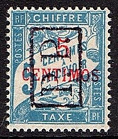 MAROC N°18 N**  Surcharge Fausse D'époque - Postage Due