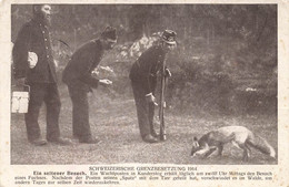 Kandersteg Militaria  - Schweiz Armee - Armée Suisse -  Guerre 1914-18 Schweizerische Grenzbesetzung Fuchs - Kandersteg