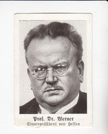 Braune Mappe Prof. Dr. Werner Staatspräsident Von Hessen    Bild # 3 Von 1933 - Verzamelingen & Kavels