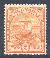 Grenada Scott 70 - SG79, 1906 Badge Of Colony 2d MH* - Grenada (...-1974)