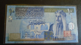 JORDAN , P 36a, 10 Dinars , 2002, UNC Neuf - Jordan
