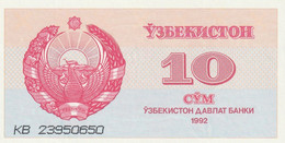 Uzbekistan 1992 10 SUM P-64 - Ouzbékistan