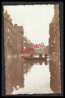LIEGE - Inondation 1925-26. Rue Maghin, (St. Léonard)  Photo-carte Animée. Circulé En 1925. 2 Scans. - Lüttich