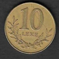 Albania - Moneta Circolata Da 10 Leke Km77- 2000 - Albanië