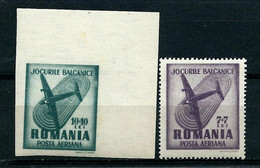 1947 : PA 45 Et Bloc 36  (** ) Côte 2016: 23 € - Unused Stamps