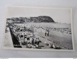 Sands & North Hill, Minehead, Somerset, England, UK. REAL PHOTO POSTCARD (RPPC). Postally Unused "12505" - Minehead