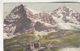 B4668) Kl. SCHEIDEGG - Tolle Alte Färbige AK - - Egg