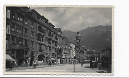 CARTE PHOTO INNSBRUCK - MARIA-THERESIEN-STRASSE - TRAMWAY - Innsbruck