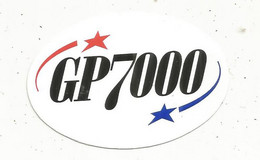 Autocollant , 80 X 55 Mm, Aviation , Moteur , GP7000 - Pegatinas