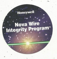 Autocollant , Dia. 80 Mm, Aviation , HONEYWELL , Nova Wire  Integrity Program - Autocollants