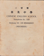 SEMARANG (INDONESIA) CHINESE ENGLISH SCHOOL REPORTS - Diploma's En Schoolrapporten