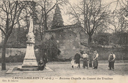 CPA-82-CASTELSARRASIN-Ancienne Chapelle Du Couvent Des Ursulines-Animée - Castelsarrasin