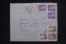 CANADA - Enveloppe De Montreal Pour Paris En 1953  - L 126203 - Lettres & Documents