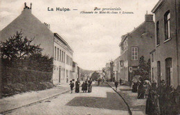 La Hulpe  Rue Provinciale  Super Bien Animée Voyagé En 190??? - La Hulpe