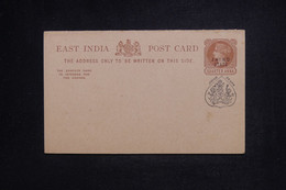 ETATS INDIENS - Entier Postal Type Victoria Surchargé Jhind State, Non Circulé - L 126214 - Jhind