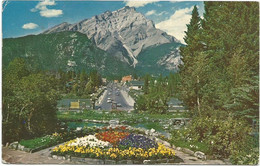 AC353 Alberta - Cascade Mountain - Banff National Park / Viaggiata 1962 - Banff