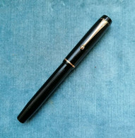 PENNA STILOGRAFICA MENTMORE AUTO-FLOW 1930 VINTAGE FOUNTAIN PEN MADE IN ENGLAND - Stylos