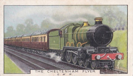 Trains Of The World 1937 - 6 Cheltenham Flyer - Gallaher Cigarette Card - Original - Gallaher