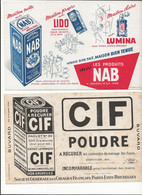 22-7-1912 Lot De 6 Buvards SUCHARD - Catox - Cif - Nab - Fulgor - Amora - Collections, Lots & Series