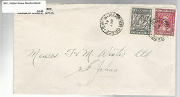 36164 ) Canada Newfoundland Cover Postal History - 1908-1947