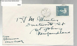 36165 ) Canada Newfoundland Cover Postal History - 1908-1947