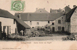 Schaerbeek  Vieille Ferme Rue Vogler Voyagé En 1903 Ou5 - Schaarbeek - Schaerbeek