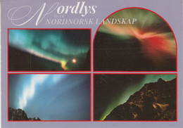 Norway Northern Lights 1996 Postcard Ca Nordkapp 25 JULI 1996 (57922) - Covers & Documents