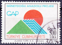 Turquie (Perf.14) YT 2682 Mi 2934C Année 1991 (Used °) - Gebruikt