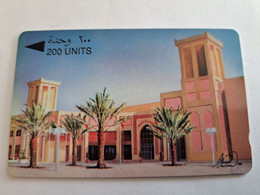 BAHRAIN   GPT CARD 200  UNITS/ BAHRAIN EXIBITION CENTRE    / BHN42B / 25BAHB SHALLOW  NOTCH    **10458** - Bahrein