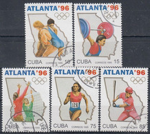 CUBA 3899-3903,used - Oblitérés