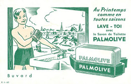 VIEUX PAPIERS BUVARD  SAVON PALMOLIVE 11 X 17 CM - Profumi & Bellezza