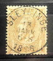 België, 1886, Nr 50, Gestempeld SLEYDINGE - 1884-1891 Leopold II