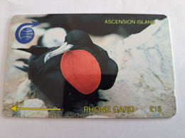 ASCENSION ISLAND   15 Pound   ASC-M3C / FRIGATE BIRD   3CASC  MINT   OLD  Logo C&W **10462** - Ascension (Insel)