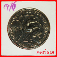 * GREAT BRITAIN FAO: ANTIGUA AND BARBUDA ★ 4 DOLLARS 1970 PROOF! RARE! ★LOW START ★ NO RESERVE! - Antigua & Barbuda