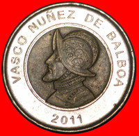 * CANADA (2011-2019): PANAMA ★ 1 BALBOA 2011 WITHOUT STAR! Vasco Nunez De Balboa (1475-1519) ★LOW START ★ NO RESERVE! - Panama