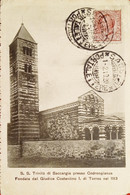 Cartolina - Chiesa Della SS. Trinità Di Saccargia Presso Codrongianos - 1919 - Sassari